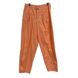 Vintage Athentic‎ Forenza Sportswear Coral Orange Tapered Pants Size 14